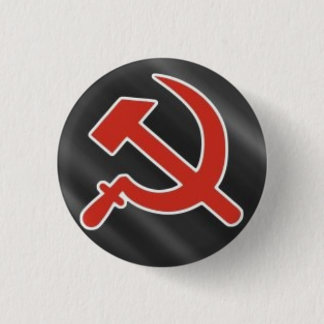 Hammer & Sickle Pinback Button