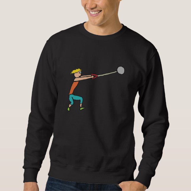 Hammer Throwing Sweatshirt (Front)