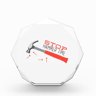 Hammer Time Acrylic Award