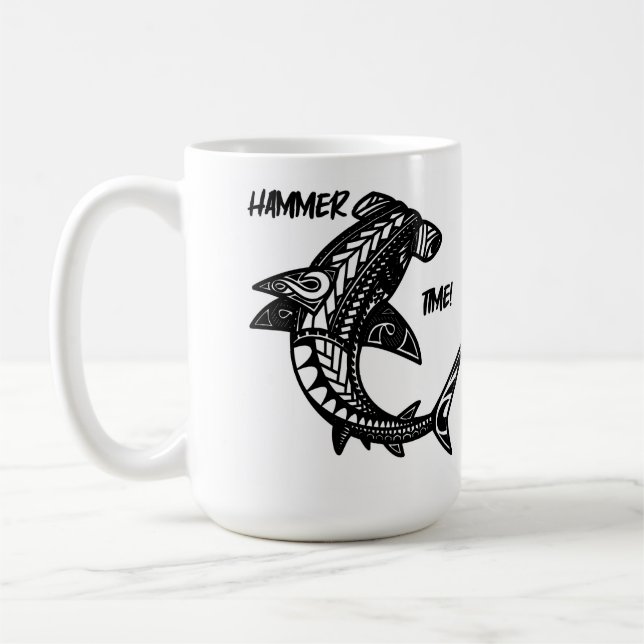 Hammer Time design Coffee Mug (Left)