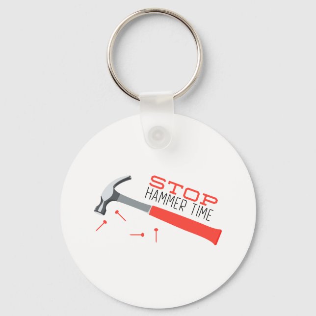 Hammer Time Keychain (Front)