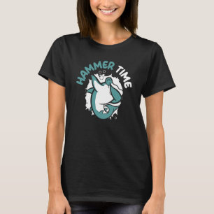 Hammer Time Shark Animal Marine Biologist T-Shirt
