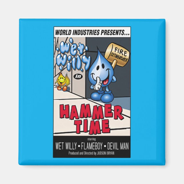 Hammer Time World Industries Magnet (Front)
