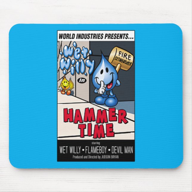 Hammer Time World Industries Mouse Pad (Front)
