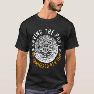 Hammered coin metal detecting apparel & gift ideas T-Shirt