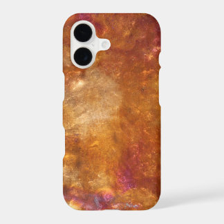 Hammered Copper with Patina iPhone 17 Case