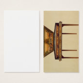 Hammered dulcimer in a painted soundbox, 18th cent (Front & Back)