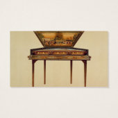Hammered dulcimer in a painted soundbox, 18th cent (Back)