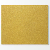 Hammered Gold Metallic Detail Wrapping Paper by Gerhanj