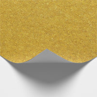 Hammered Gold Metallic Detail Wrapping Paper by Gerhanj