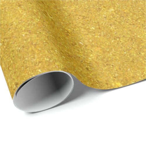 Hammered Gold Wrapping Paper