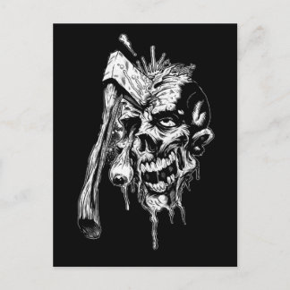 Hammered Skull Postcard