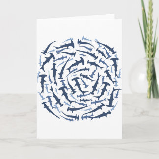 hammerhai hammerhead shark scuba diving card