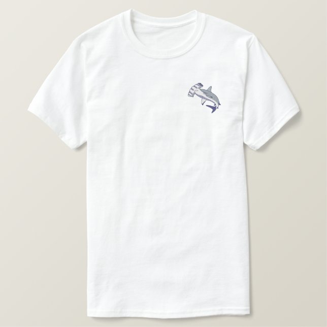 Hammerhead Embroidered Hoodie (Design Front)