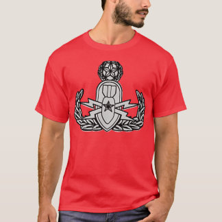 Hammerhead mens Navy EOD Frogman, Red, Small US  T-Shirt