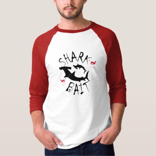 Hammerhead Shark Attack Blood Splatter T_Shirt