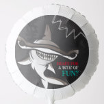 Hammerhead Shark Birthday Party  Balloon<br><div class="desc">Add a "bite" of fun to your party this cool (yet scary!) hammerhead shark large helium balloon. The black, gray and teal coloring gives the print a fun and fresh underwater feel. But beware of that pop of red added in for extra scare! Matching items can be found in our...</div>