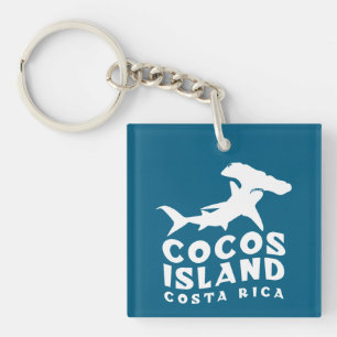 Hammerhead Shark Cocos Island Keychain