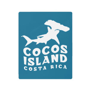 Hammerhead Shark Cocos Island Metal Print