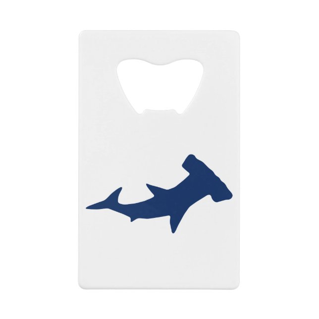 Hammerhead-Shark Credit Card Bottle Opener (Front)