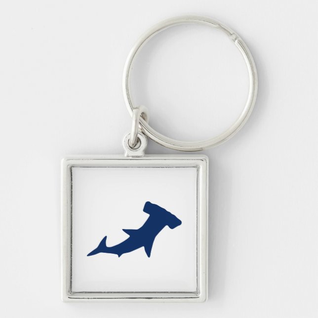 Hammerhead Shark Keychain (Front)