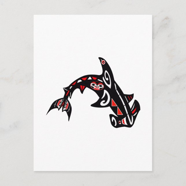 HAMMERHEAD SHARK POSTCARD (Front)