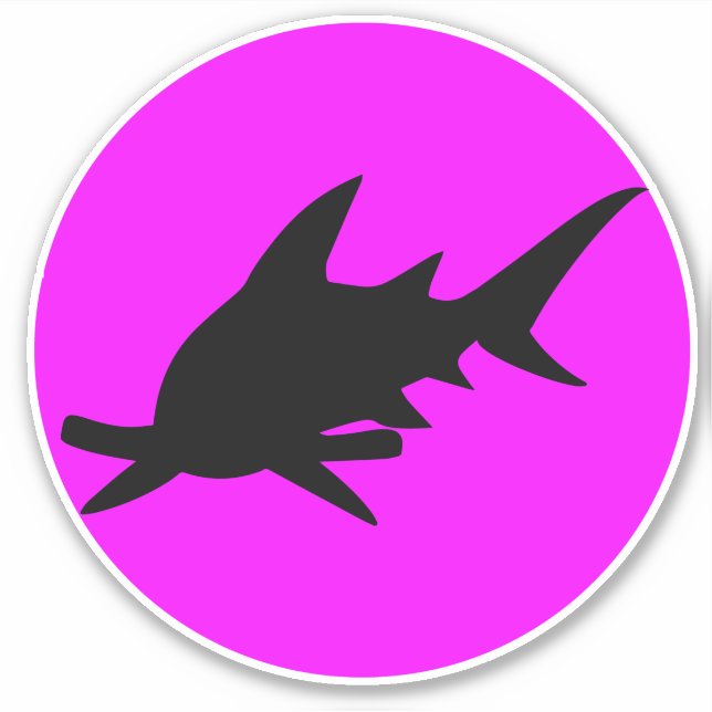 Hammerhead Shark Sticker (Front)