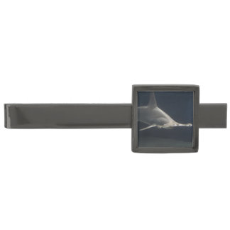 Hammerhead Shark Suit Men Man Destiny's Destiny Gunmetal Finish Tie Bar