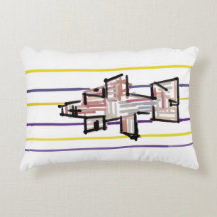 Hammerhead shark Summer joy Accent Pillow