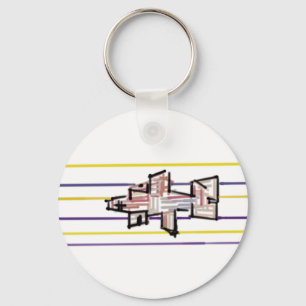 Hammerhead shark Summer joy Keychain