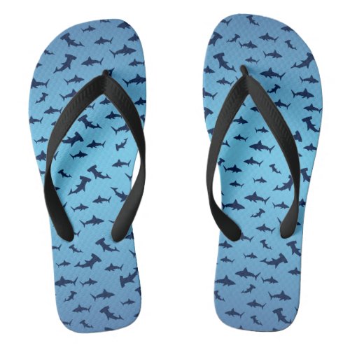 Hammerhead Sharks Flip Flops