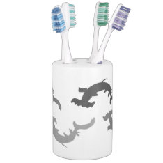 Hammerhead Sharks Soap Dispenser & Toothbrush Holder at Zazzle