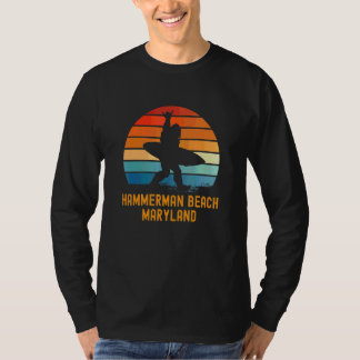 Hammerman Beach  Maryland Sasquatch Souvenir T-Shirt