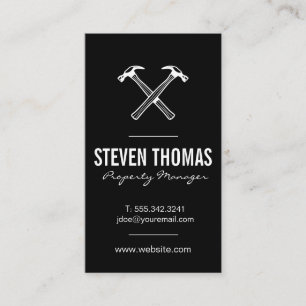 Hammers Tool Hardware Business Card