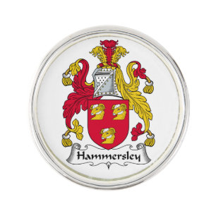 Hammersley Family Crest Pin