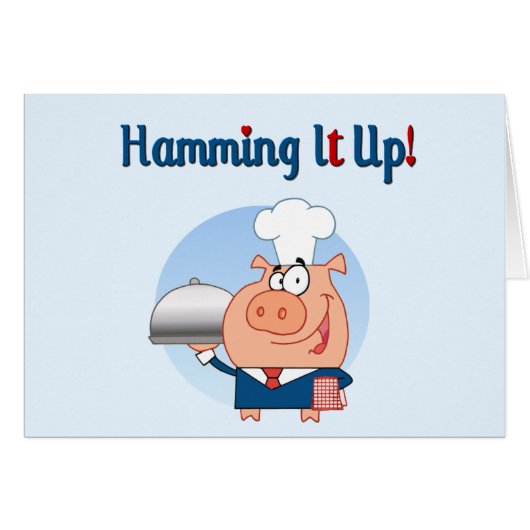 Hamming It Up Cards (Front Horizontal)