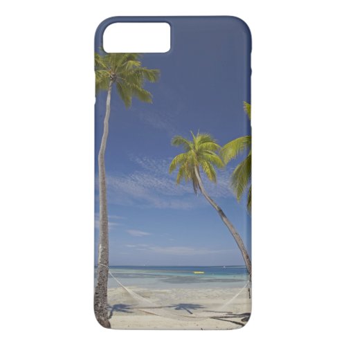 Hammock and palm trees Plantation Island Resort iPhone 8 Plus7 Plus Case