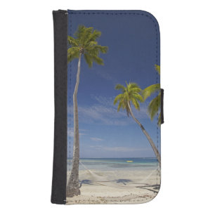 Hammock and palm trees, Plantation Island Resort Phone Wallet