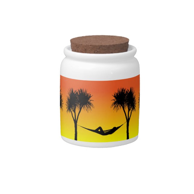 Hammock Candy Jar (Front)