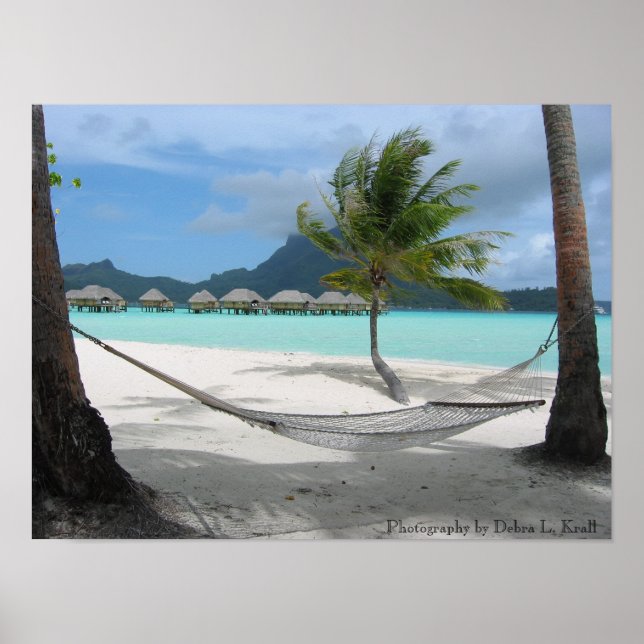 Hammock on Bora Bora Poster (Front)