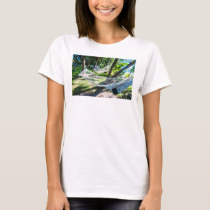 Hammock on the beach, Fiji T-Shirt