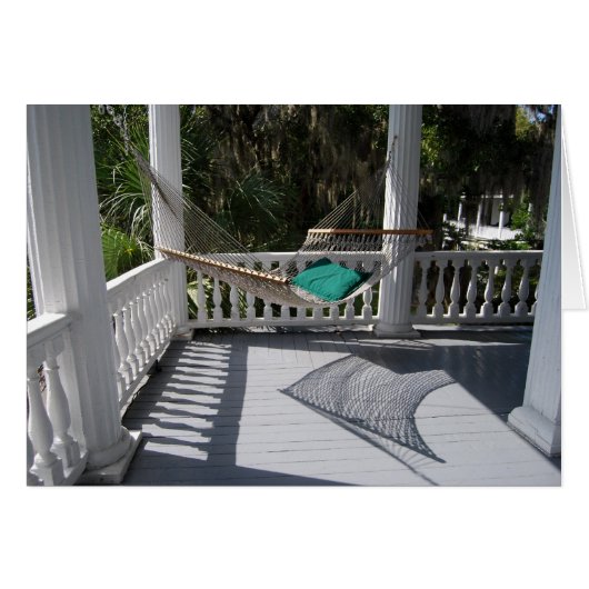 Hammock on the Porch Card (Front Horizontal)