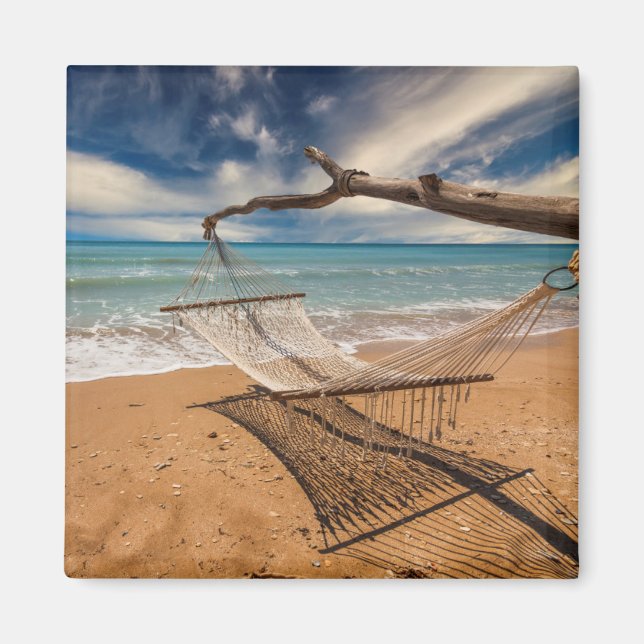 Hammock on the Shore Magnet (Front)