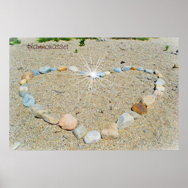 Hammonasset Beach Art Poster (Front)