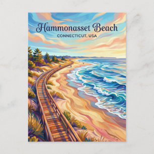 Hammonasset Beach State Park Connecticut Postcard