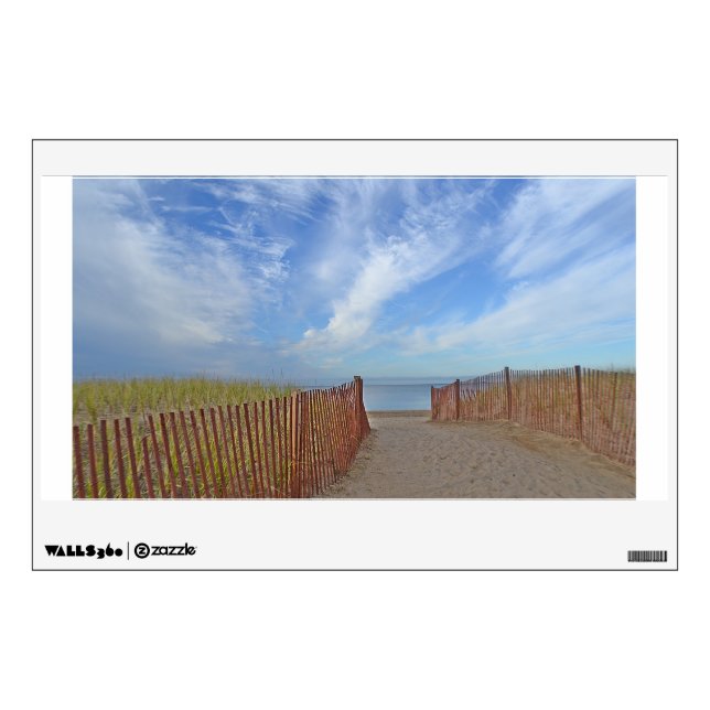 Hammonasset Beach Wall Sticker (Front)