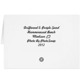 Hammonasset Notecard (Back Horizontal)