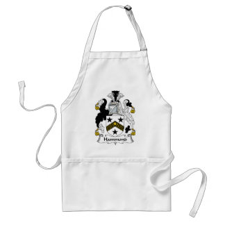 Hammond Family Crest Adult Apron