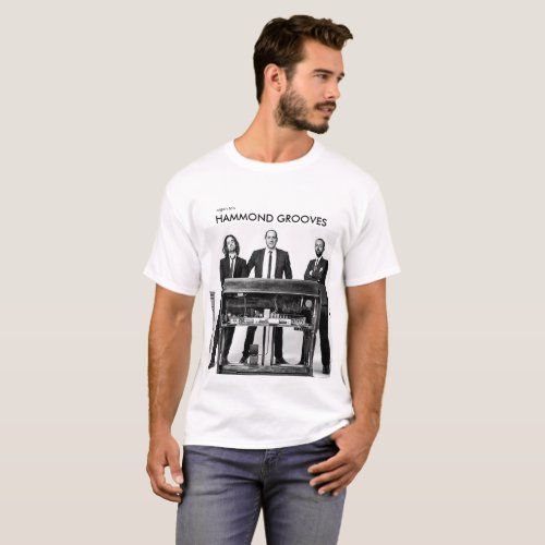 Hammond Grooves organ trio official T_shirt