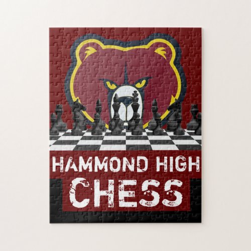 HAMMOND HIGH CHESS JIGSAW PUZZLE